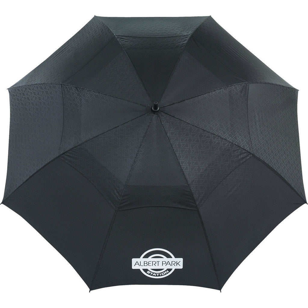 Cutter & Buck Black 64" Vented Golf Umbrella