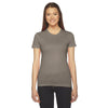 American Apparel Women's Army Fine Jersey Short-Sleeve T-Shirt