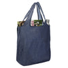 Leed's Navy Ash Recycled PET Large Shopper Tote