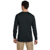 Jerzees Men's Black 5.3 Oz Dri-Power Sport Long-Sleeve T-Shirt