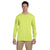 Jerzees Men's Safety Green 5.3 Oz Dri-Power Sport Long-Sleeve T-Shirt