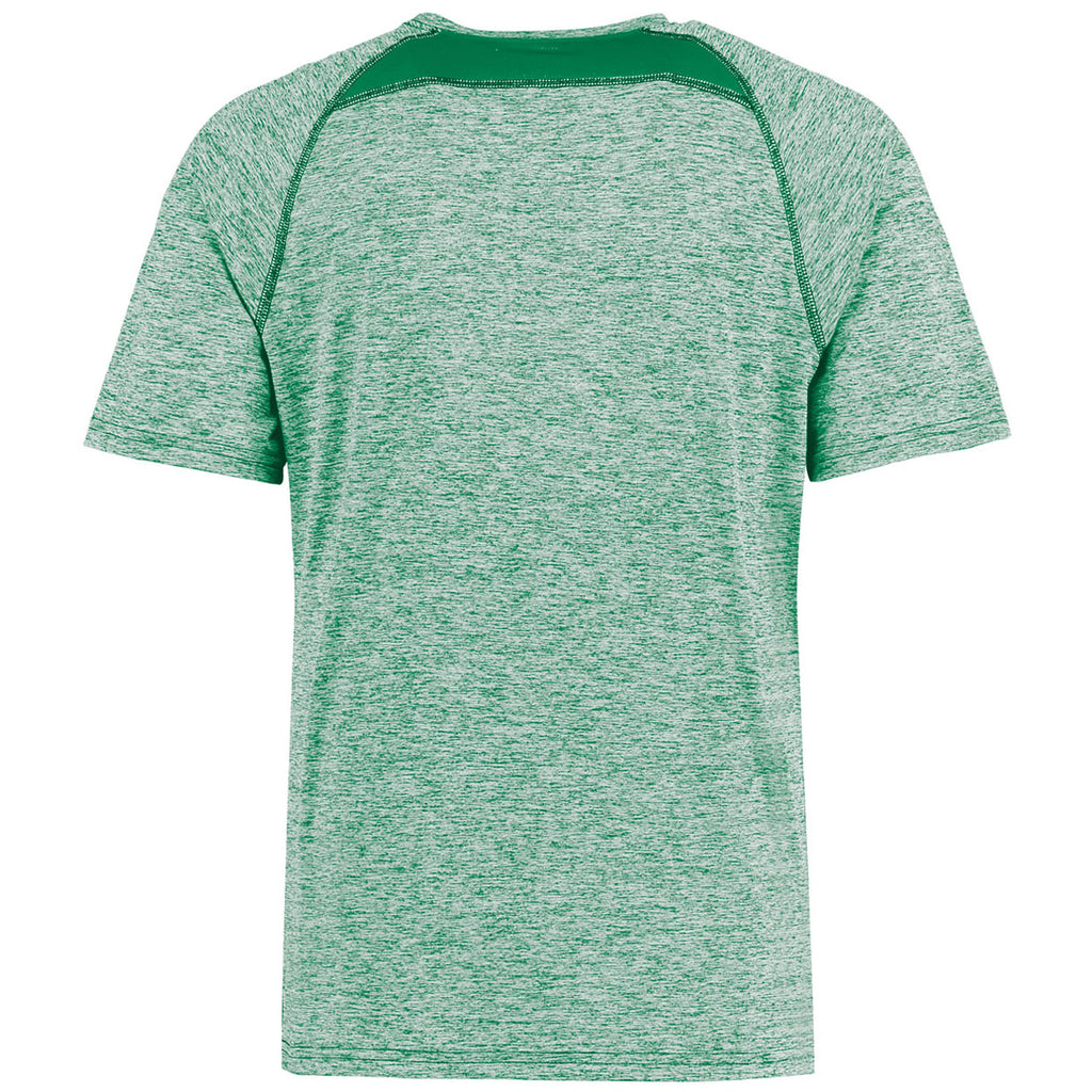 Holloway Men's Kelly Heather Electrify Coolcore Tee