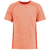 Holloway Men's Orange Heather Electrify Coolcore Tee