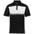 Holloway Men's Black/White Prism Bold Polo