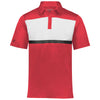 Holloway Men's Scarlet/White Prism Bold Polo