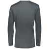 Holloway Men's Graphite Momentum Long Sleeve Tee