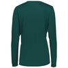 Holloway Women's Dark Green Momentum Long Sleeve Tee