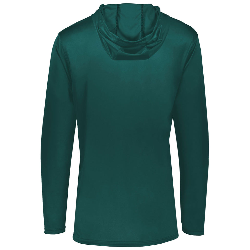 Holloway Men's Dark Green Momentum Hoodie