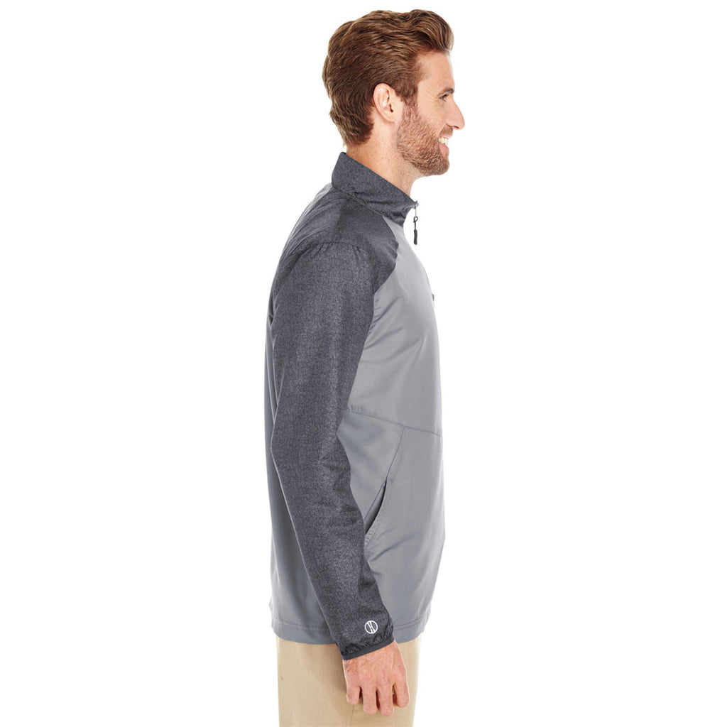 Holloway Men's Carbon Print/Graphite Raider Pullover