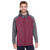 Holloway Men's Carbon Print/Maroon Raider Soft Shell Jacket