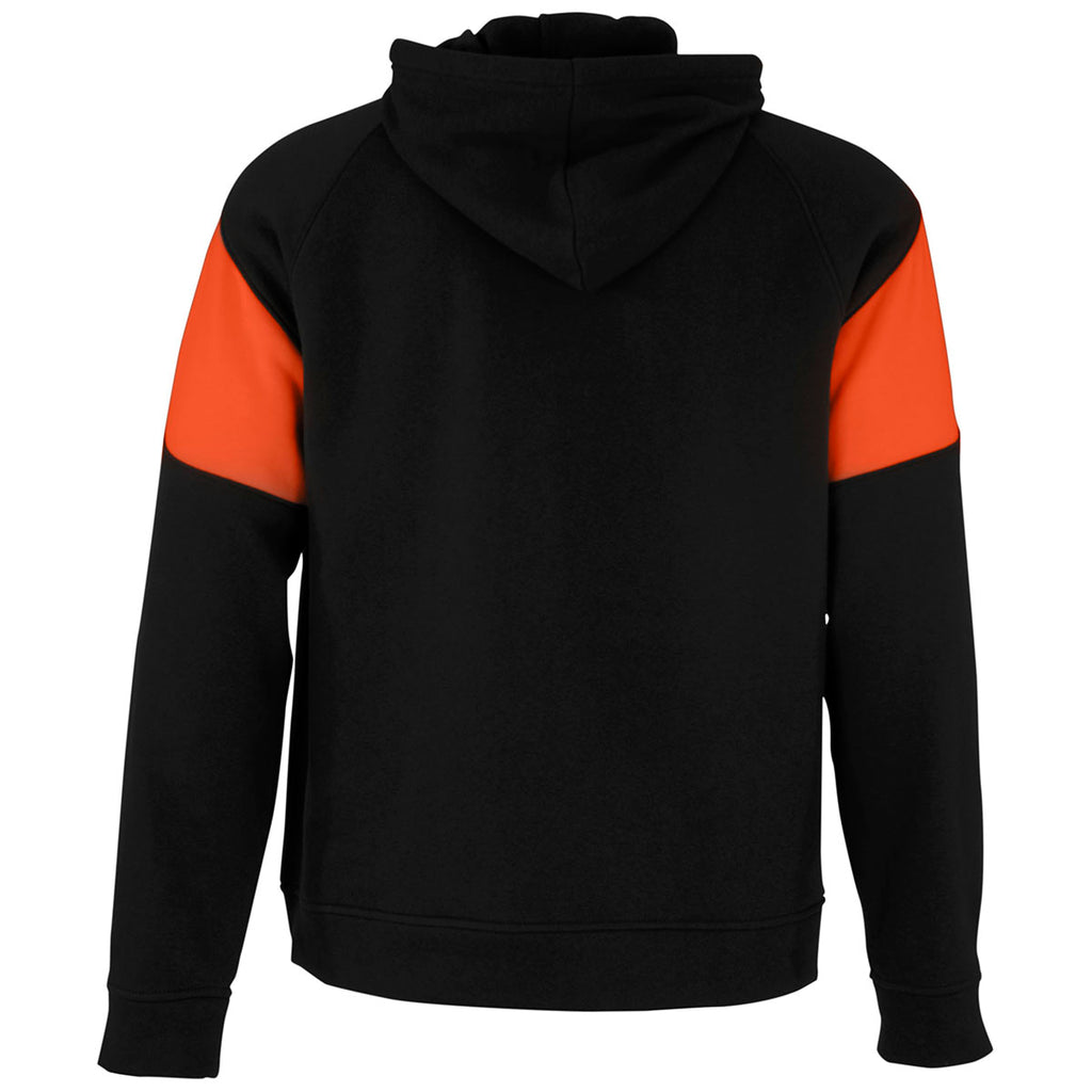 Holloway Men's Black/Orange Prospect Hoodie