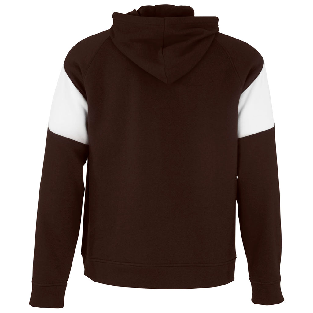 Holloway Men's Brown/White Prospect Hoodie