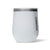 CORKCICLE. Gloss White Stemless Wine Tumbler 12 oz