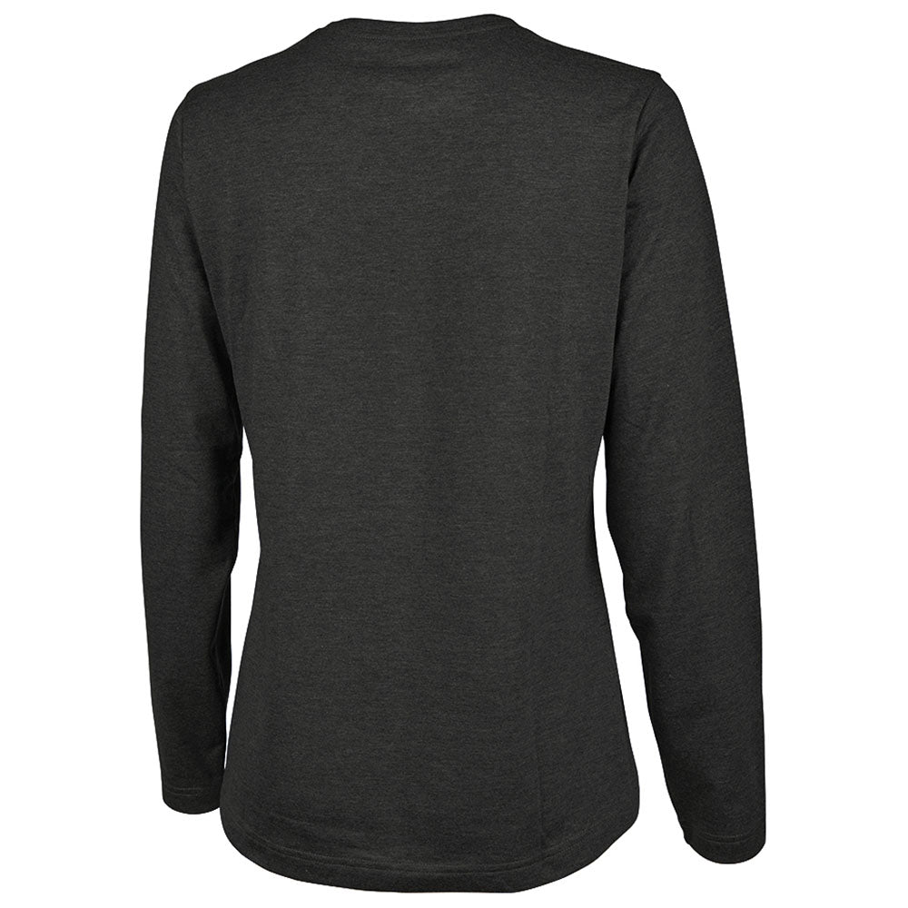 Charles River Women's Black Comfort-Core Long-Sleeve Crew