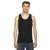 American Apparel Unisex Black Fine Jersey Tank