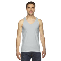 American Apparel Unisex New Silver Fine Jersey Tank