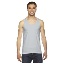 American Apparel Unisex New Silver Fine Jersey Tank
