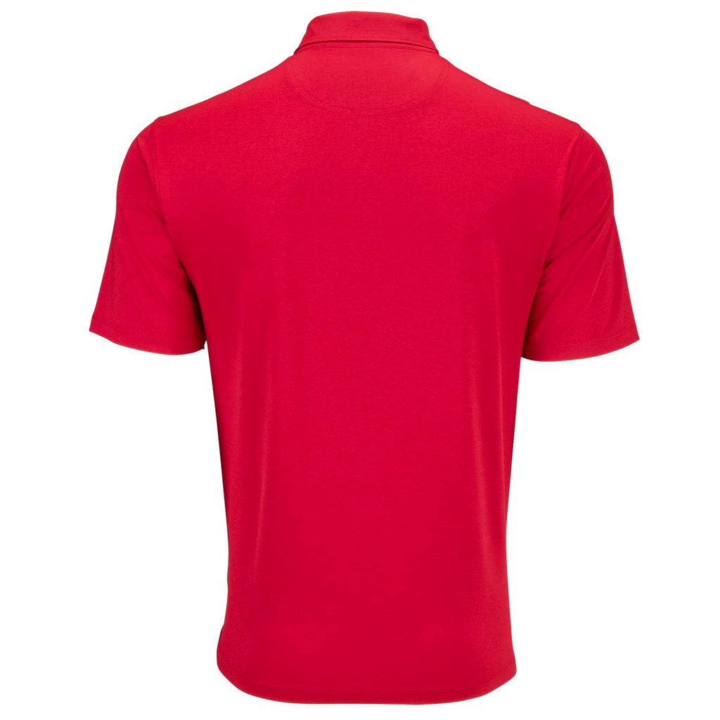 Vantage Men's Sport Red Pro Signature Polo