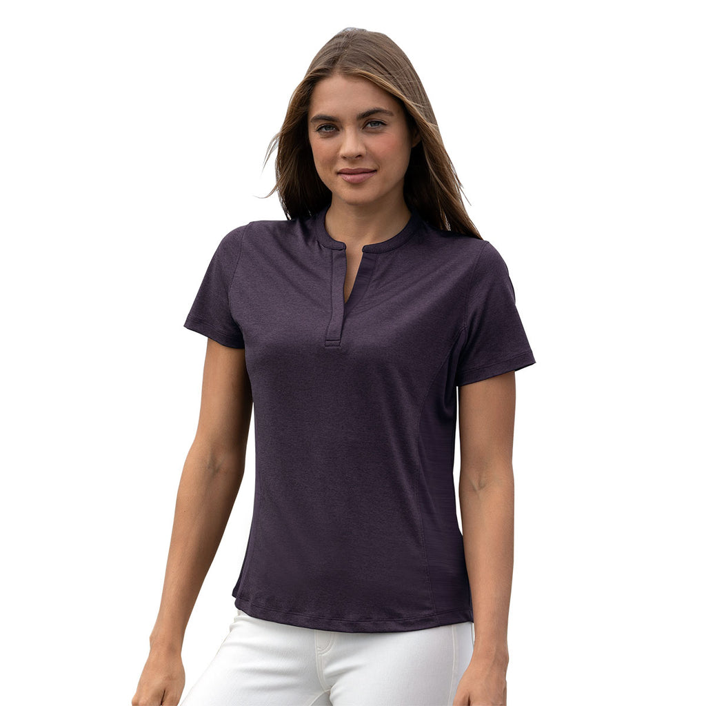 Vansport Women's Deep Purple Pro Horizon Polo