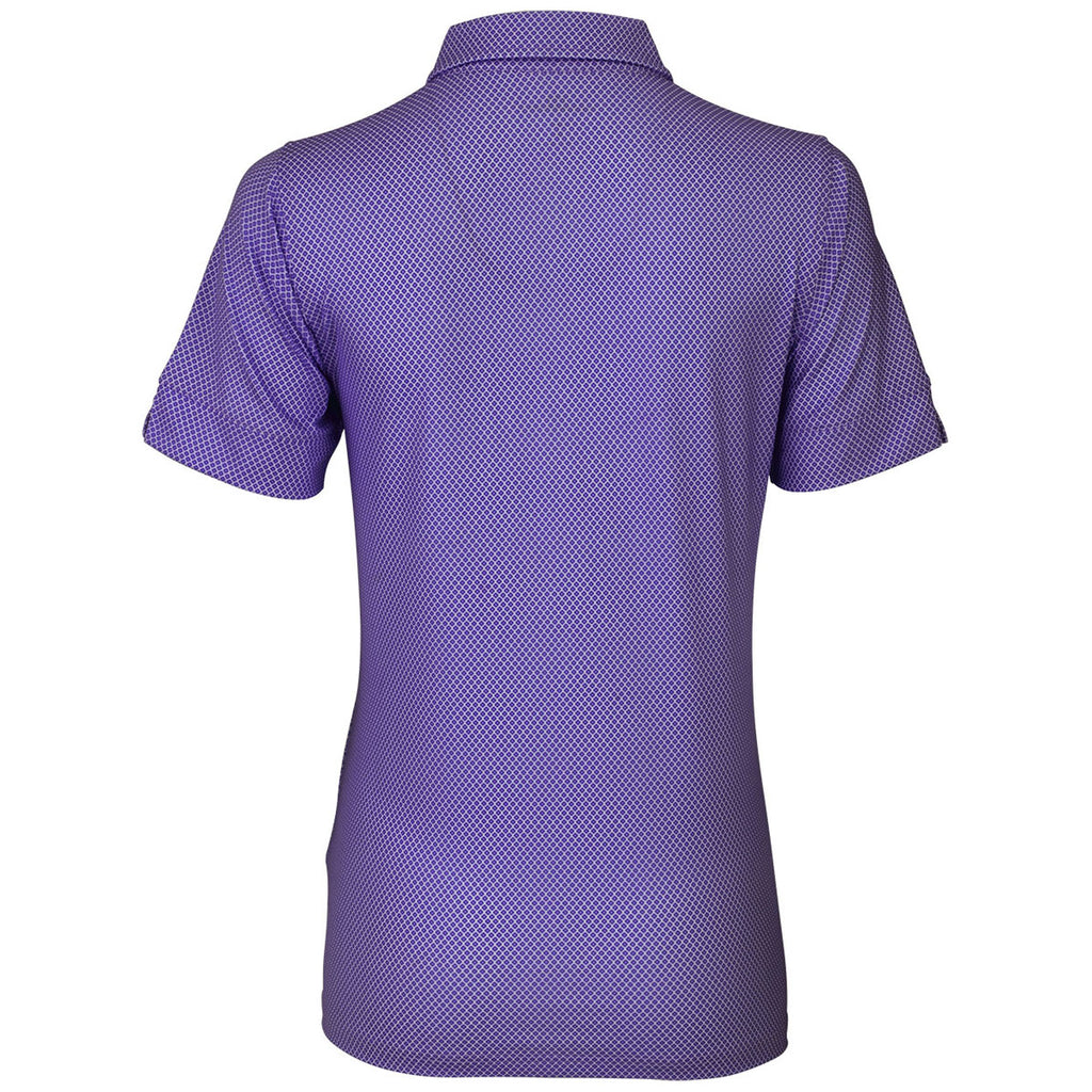 Vansport Women's Purple/White Pro Eagle Polo