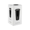 ETS Black Terra Tumbler with White Lid -16 oz