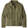 Patagonia Women's Fatigue Green Stand-Up Jacket