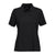 Vansport Women's Black Omega Solid Mesh Tech Polo