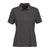 Vansport Women's Dark Grey Omega Solid Mesh Tech Polo