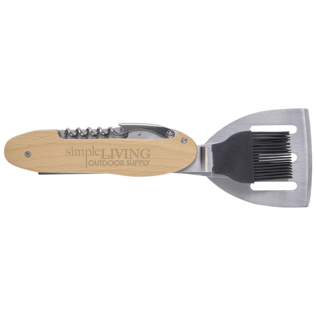 BIC Brown 5-in-1 BBQ Tool