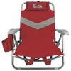 Koozie Red Clearwater Beach Backpack Chair