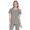 Cherokee Women's Grey Infinity Round Neck Top