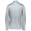 Augusta Sportswear Men's Silver Attain Quarter-Zip Pullover