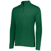 Augusta Sportswear Men's Dark Green Attain Quarter-Zip Pullover