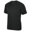 Augusta Sportswear Men's Black Attain Wicking Short-Sleeve T-Shirt