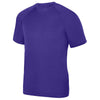 Augusta Sportswear Men's Purple Attain Wicking Short-Sleeve T-Shirt