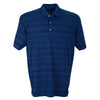 Vansport Men's True Navy Strata Textured Polo