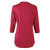 Charles River Women's Red Windsor Henley