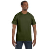 Jerzees Men's Military Green 5.6 Oz Dri-Power Active T-Shirt