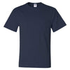 Jerzees Men's J. Navy Dri-Power 50/50 T-Shirt with a Pocket