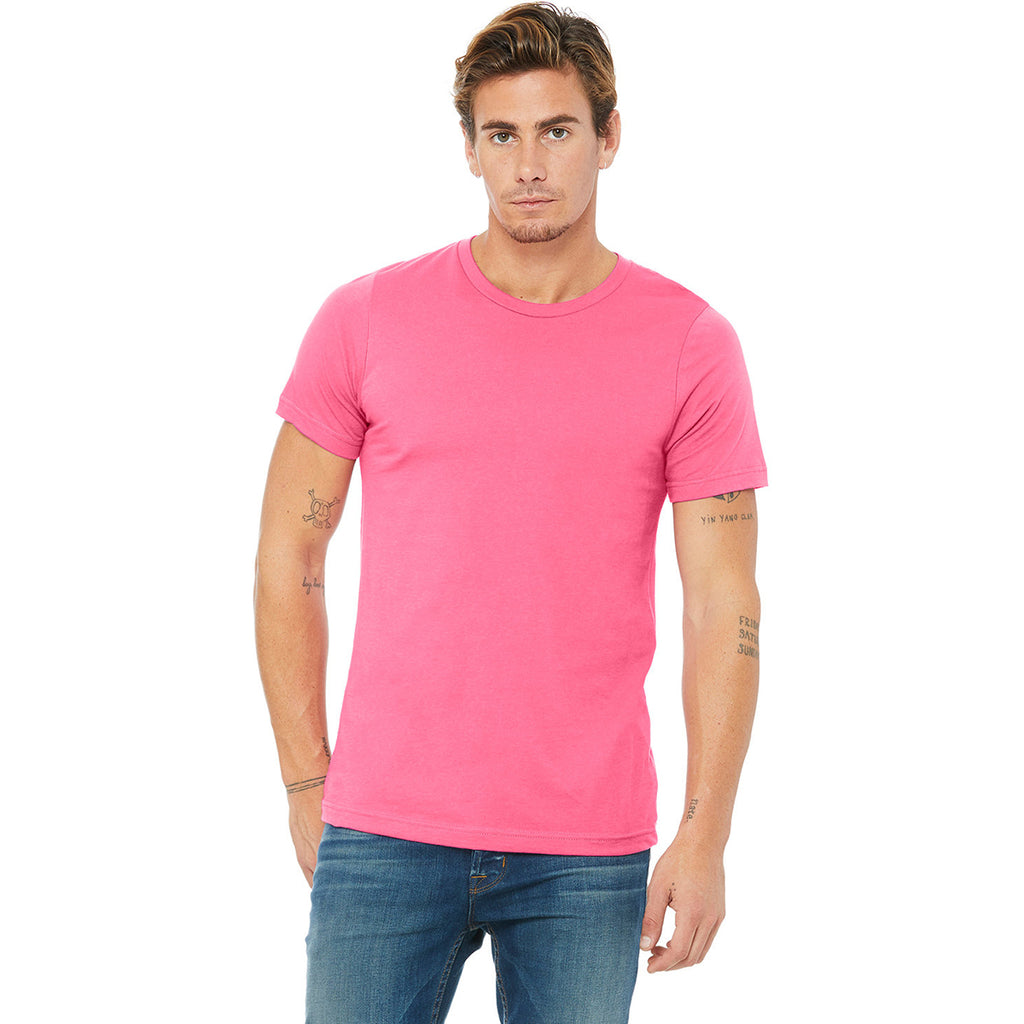 Bella + Canvas Charity Pink Unisex Jersey T-Shirt