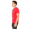 Bella + Canvas Unisex Red Jersey Short-Sleeve T-Shirt