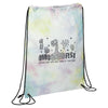 Leed's Multi-Colored Tie Dyed Drawstring Bag