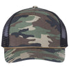 Dri Duck Unisex Camo/Black/Khaki Retro Rope Cap