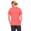 Bella + Canvas Men's Heather Red/Deep Heather Jersey Short-Sleeve Pocket T-Shirt