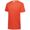 Augusta Sportswear Men's Orange Heather Tri-Blend Tee