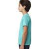 Next Level Boy's Tahiti Blue CVC Crew Tee