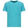 Next Level Boy's Tahiti Blue CVC Crew Tee