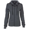 Vantage Women's Dark Grey Street Hoodie