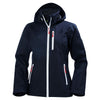 Helly Hansen Women's Navy Crew Hooded Jacket