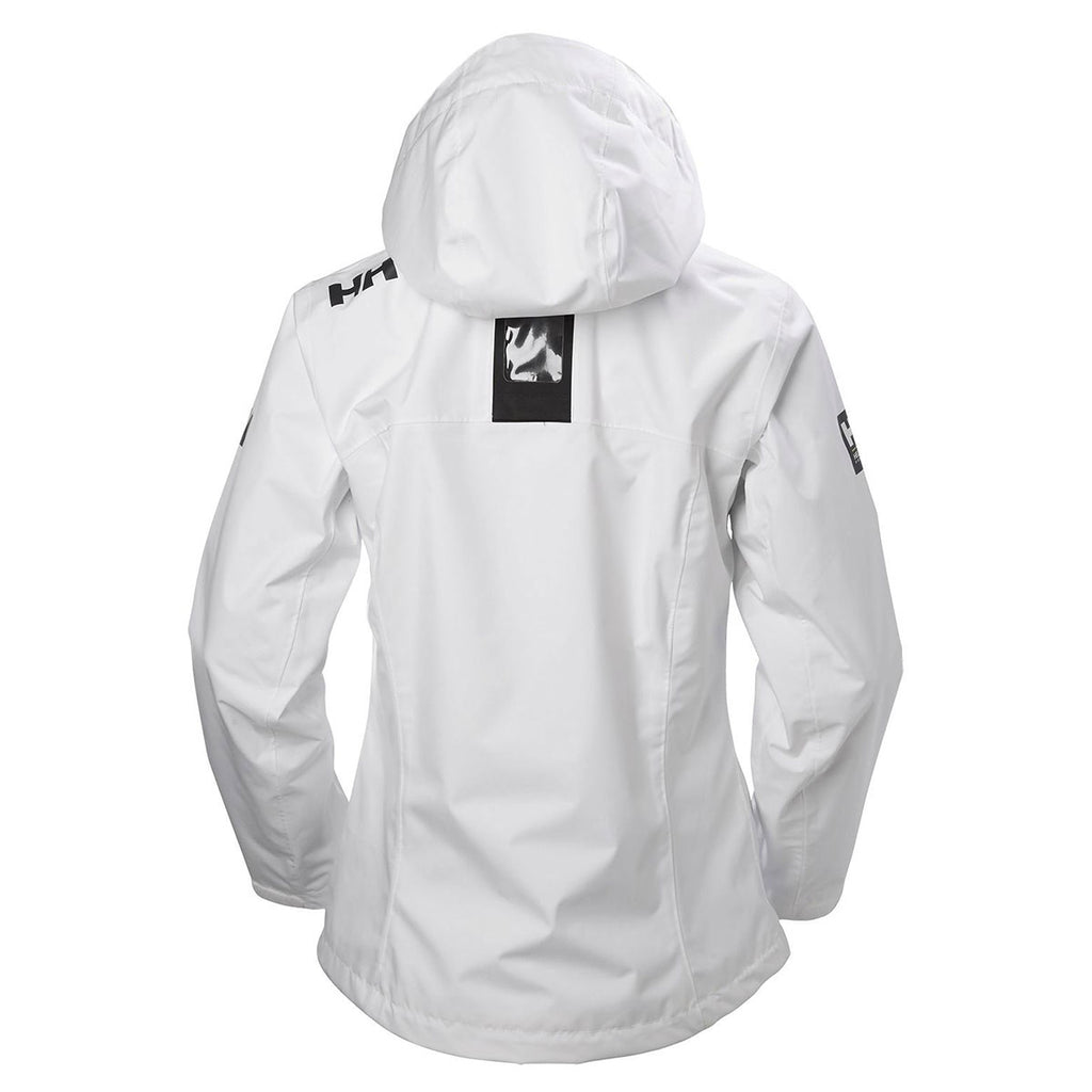 Helly Hansen Women's White Crew Hooded Jacket